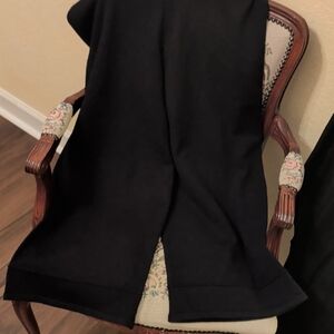 Cropped Sweater Knit Pull On Pants